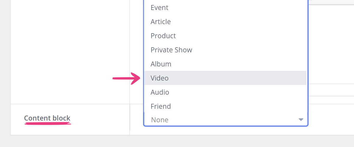 ModelX Content Block