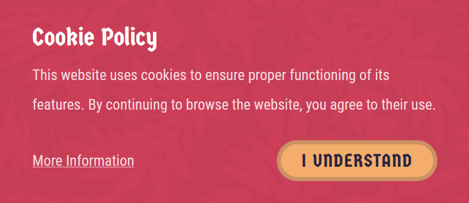 Cookie Policy Prompt