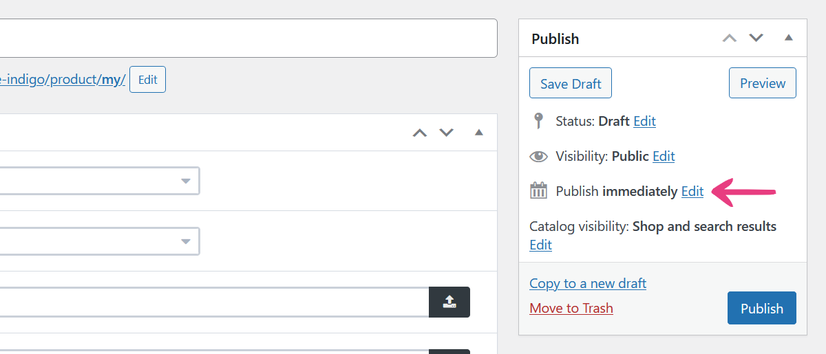 WordPress Edit Publish Date