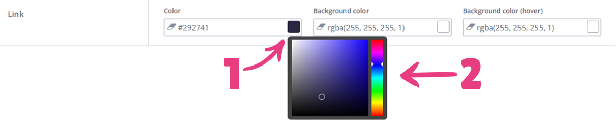 TeaseX - Link Color Selector