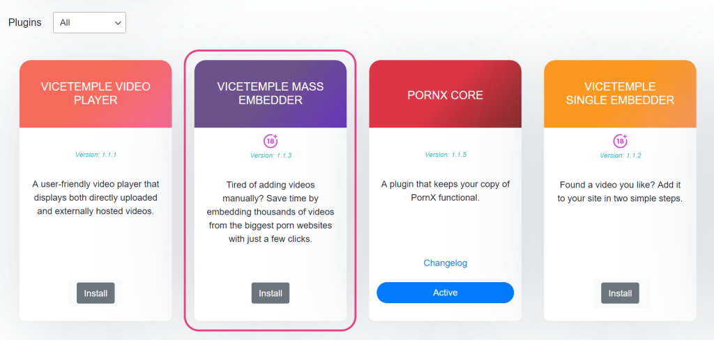Mass Embedder: How To Embed Videos | PornX | Vicetemple